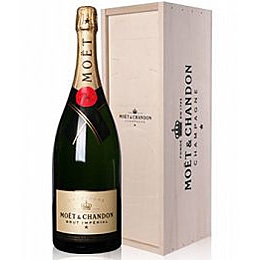 Moet Chandon champagne Brut Magnum 1.5 liter in kist